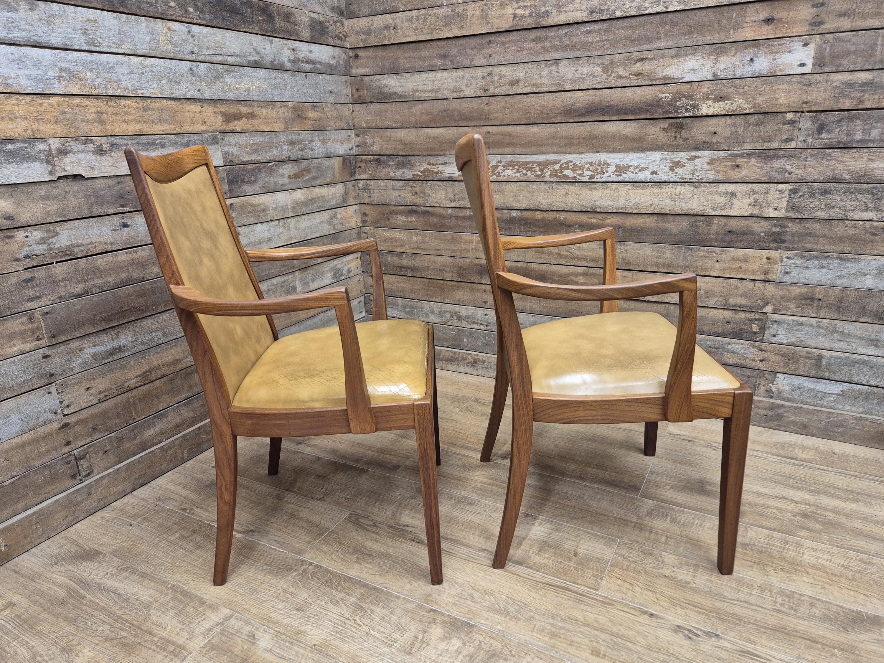 G Plan Fresco Dining Chairs Teak Mid Century Set Of Six MCM