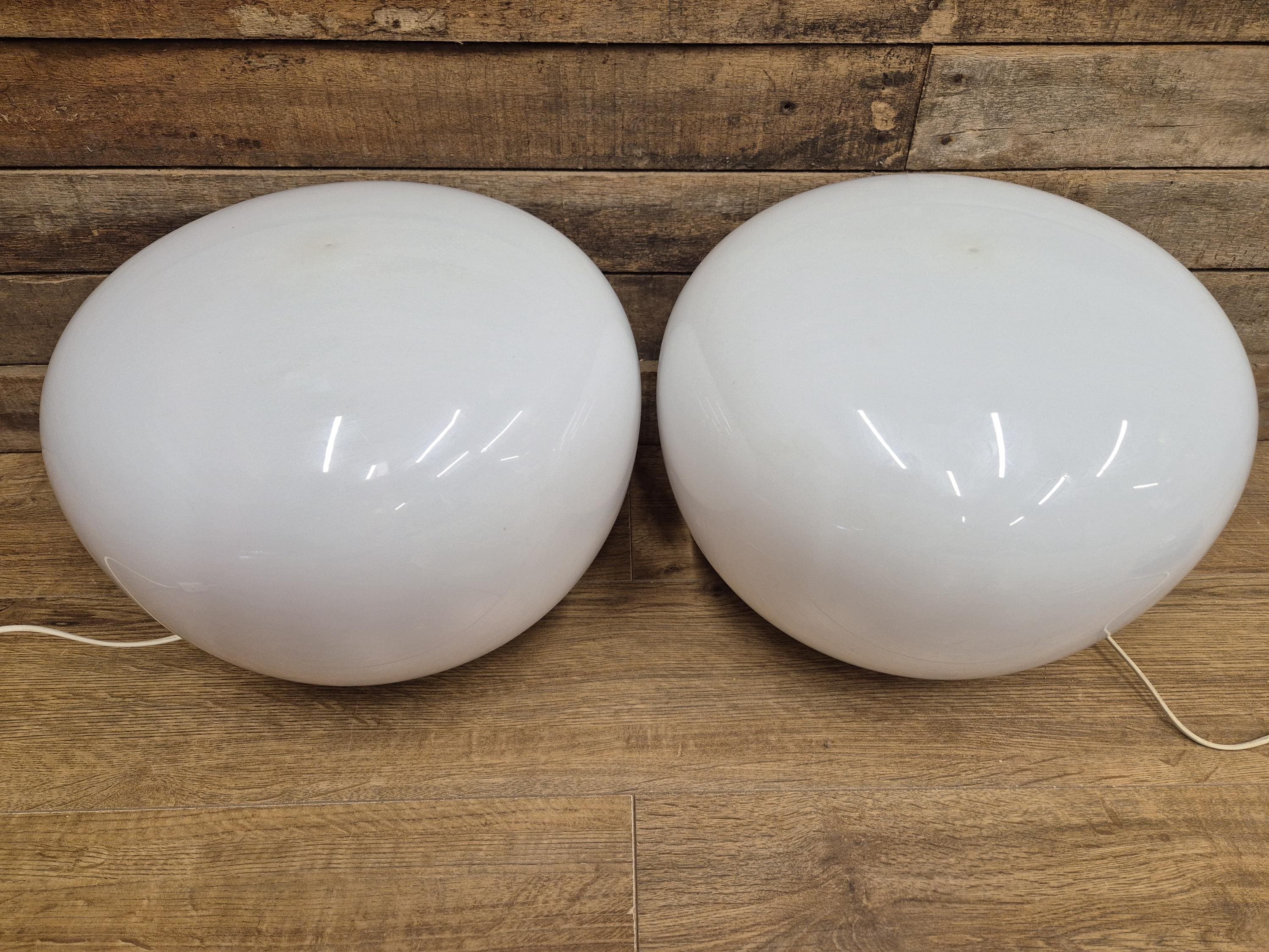 Ikea Jonisk Balance Lamp White Pebble Table Light Pair