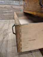 Lebus Oak Two Drawer Blanket Box Storage Chest