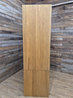Oak Double Wardrobe Five Drawer Rustic Bedroom Armoire Storage