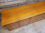 Teak Sideboard Mid Century Drawers Credenza Retro Long John MCM Cupboard