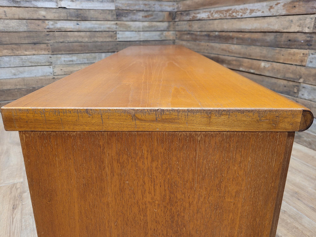 Teak Sideboard Mid Century Drawers Credenza Retro Long John MCM Cupboard
