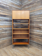 G Plan Bookcase Teak Mid Century Hairpin Leg Shelving Cabinet Retro Chic