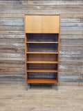 G Plan Bookcase Teak Mid Century Hairpin Leg Shelving Cabinet Retro Chic