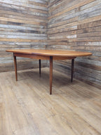 G Plan Fresco Dining Table Teak Mid Century Oval Extending Vintage