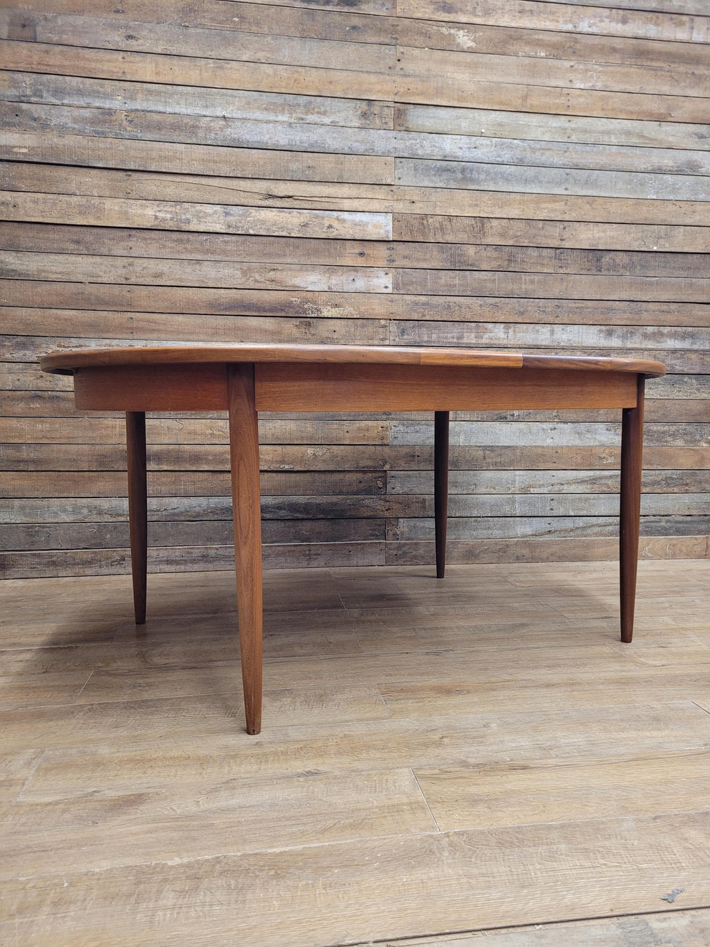G Plan Fresco Dining Table Teak Mid Century Oval Extending Vintage