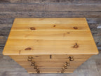 Barnsbury Pine Chest Of Drawers Scandinavian Timber Five Drawer
