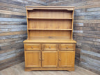English Maid Welsh Dresser Kitchen Wooden Dresser Shelved Sideboard