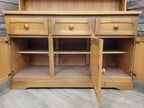 English Maid Welsh Dresser Kitchen Wooden Dresser Shelved Sideboard