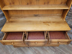 English Maid Welsh Dresser Kitchen Wooden Dresser Shelved Sideboard