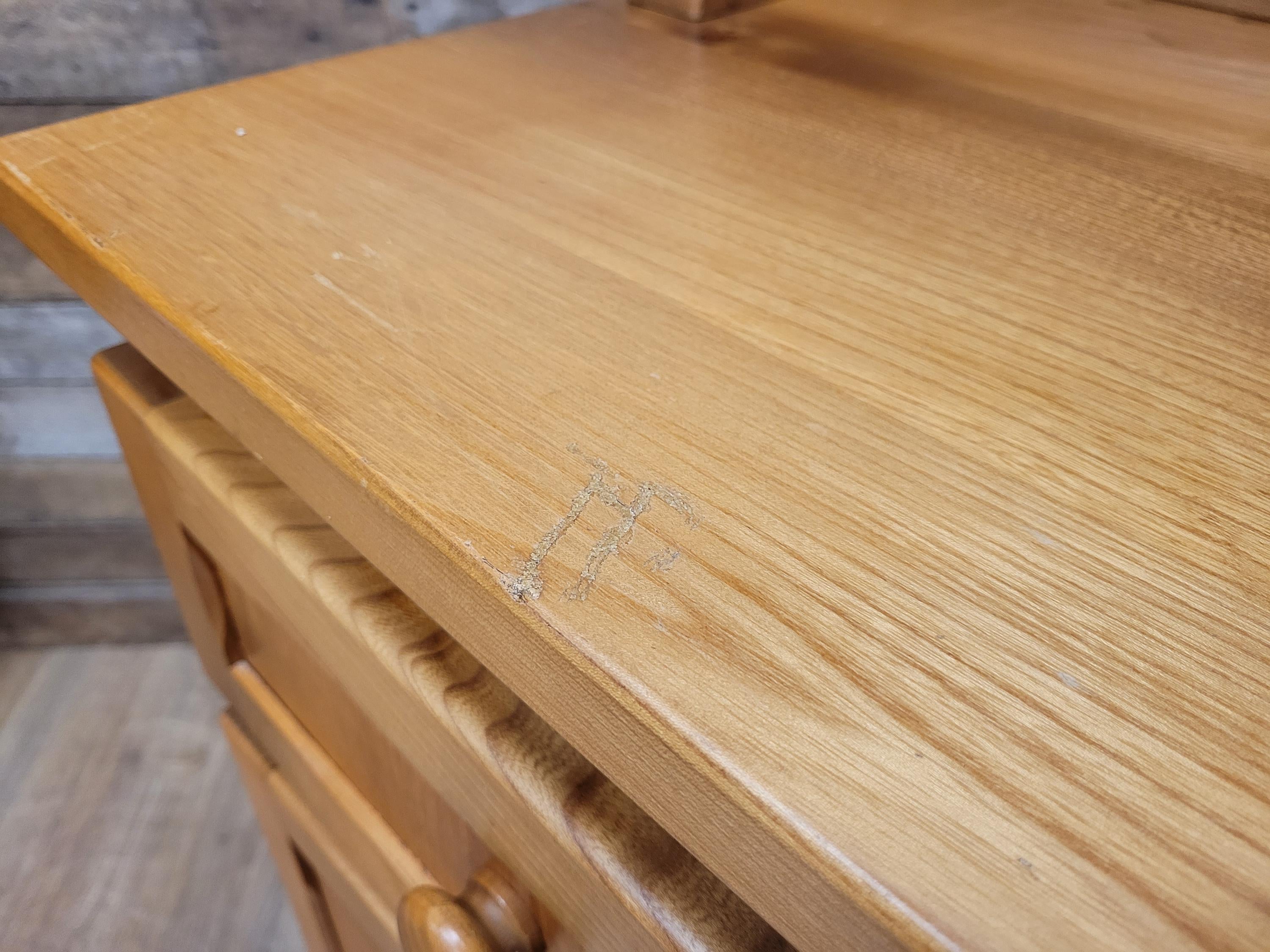 English Maid Welsh Dresser Kitchen Wooden Dresser Shelved Sideboard