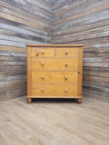 Scots Pine Chest Five Drawer Dovetailed Pine Bedroom Storage 2 Over 3