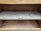 Victorian Pine Cupboard Rustic Country Two Door Side Cabinet