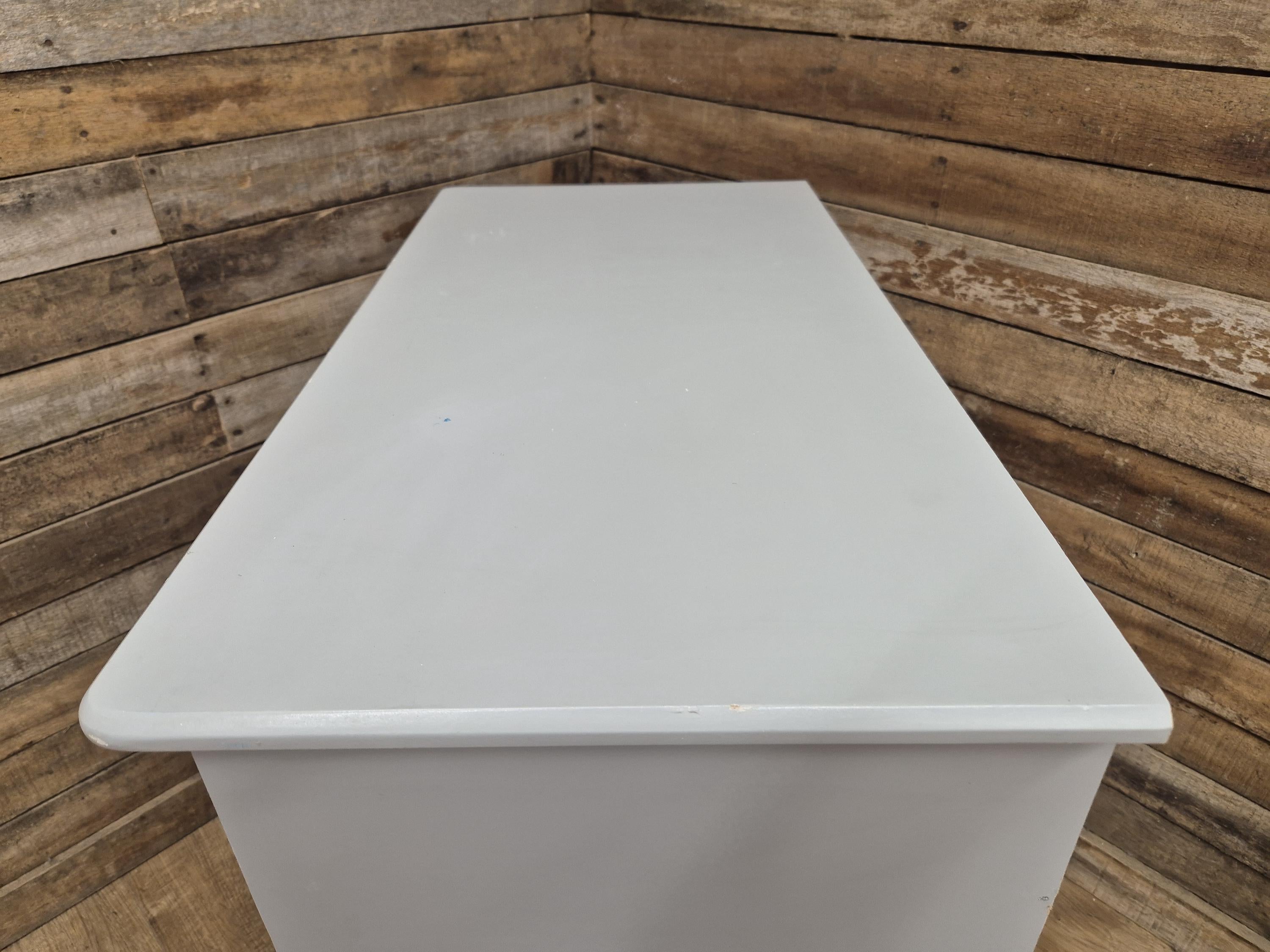 Painted Pine Chest Of Drawers Grey 2 Over 3 Chest Ceramic Handles