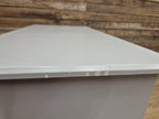 Painted Pine Chest Of Drawers Grey 2 Over 3 Chest Ceramic Handles
