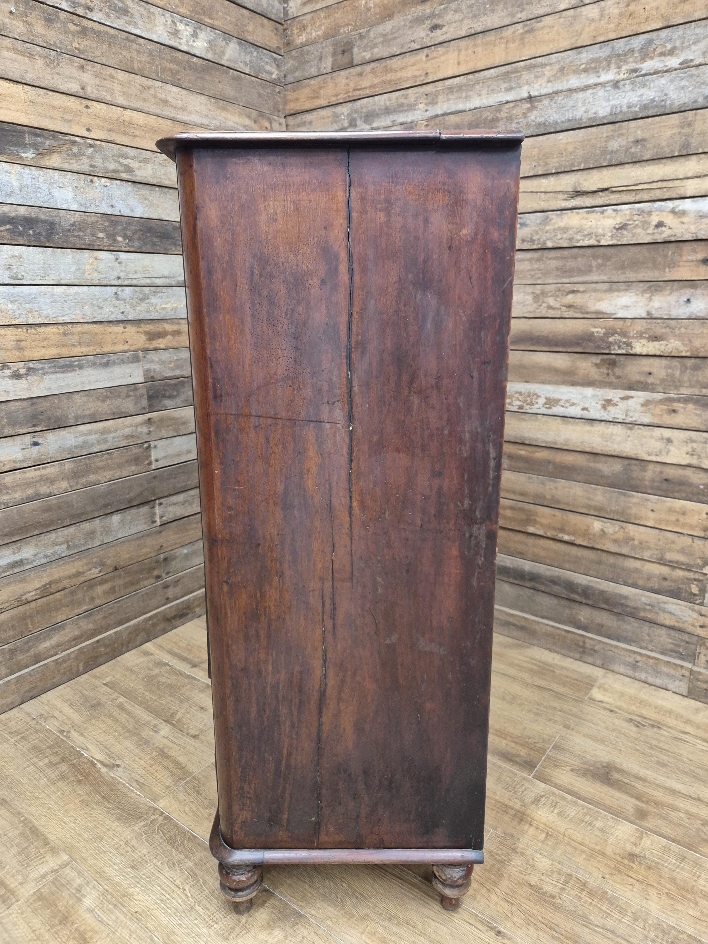 Victorian Mahogany Chest Of Drawers Two Over Four Tallboy