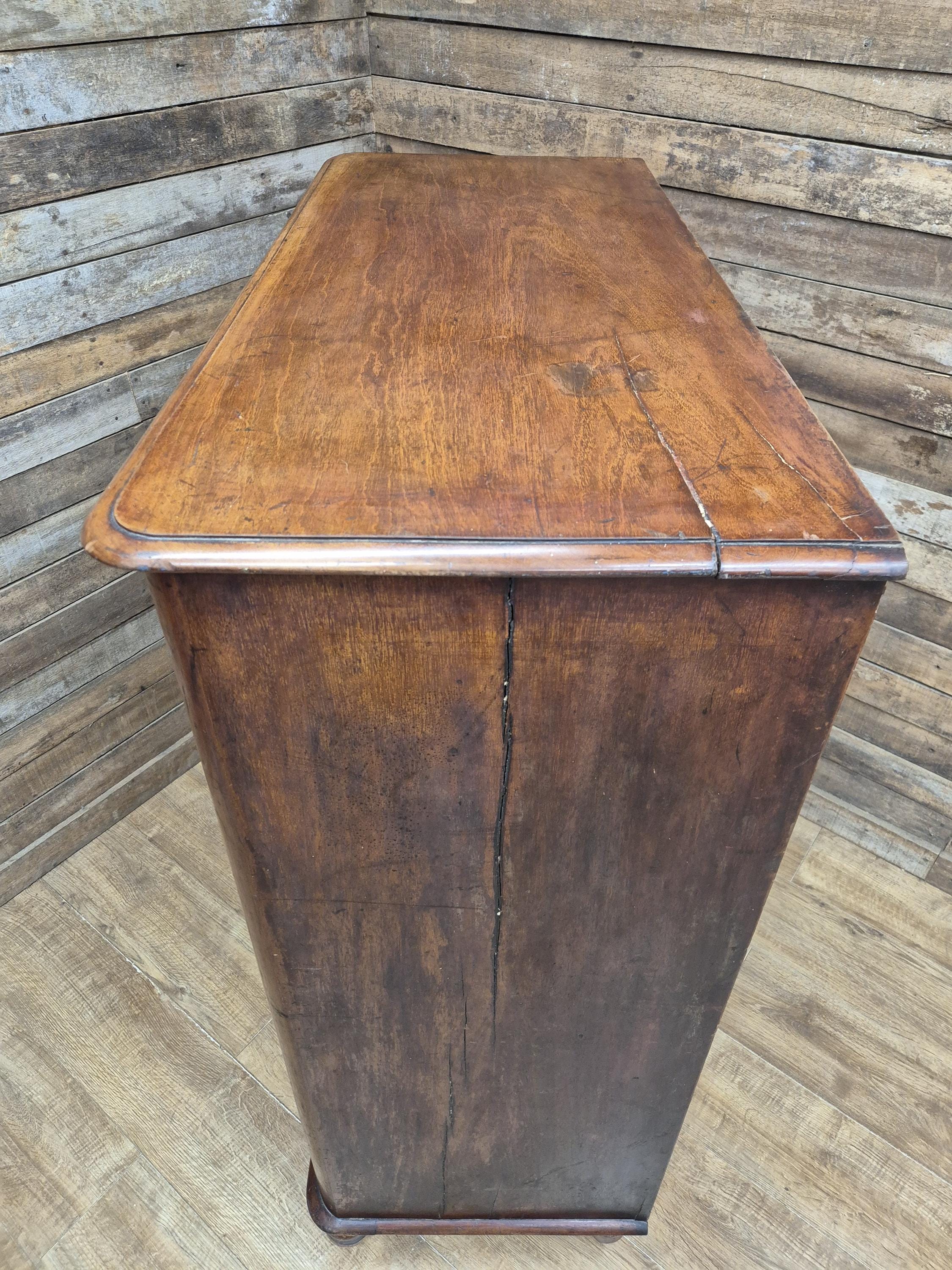 Victorian Mahogany Chest Of Drawers Two Over Four Tallboy
