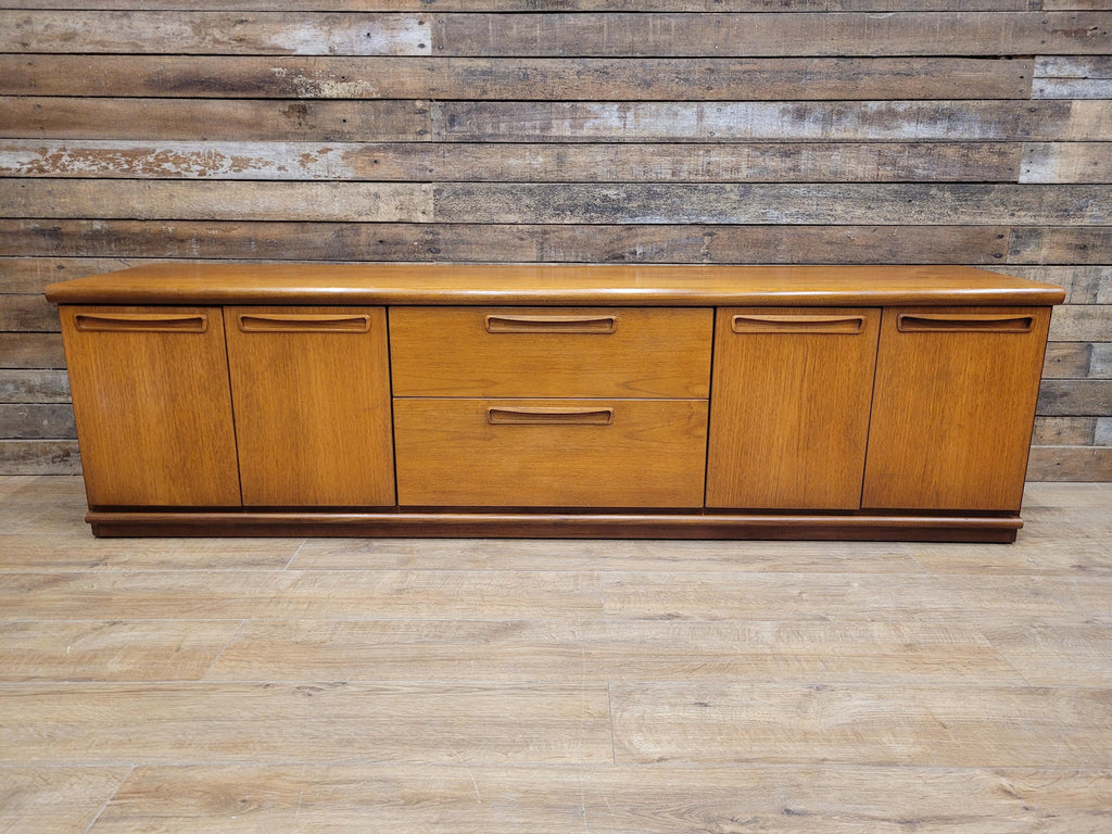 Teak Sideboard Mid Century Drawers Credenza Retro Long John MCM Cupboard