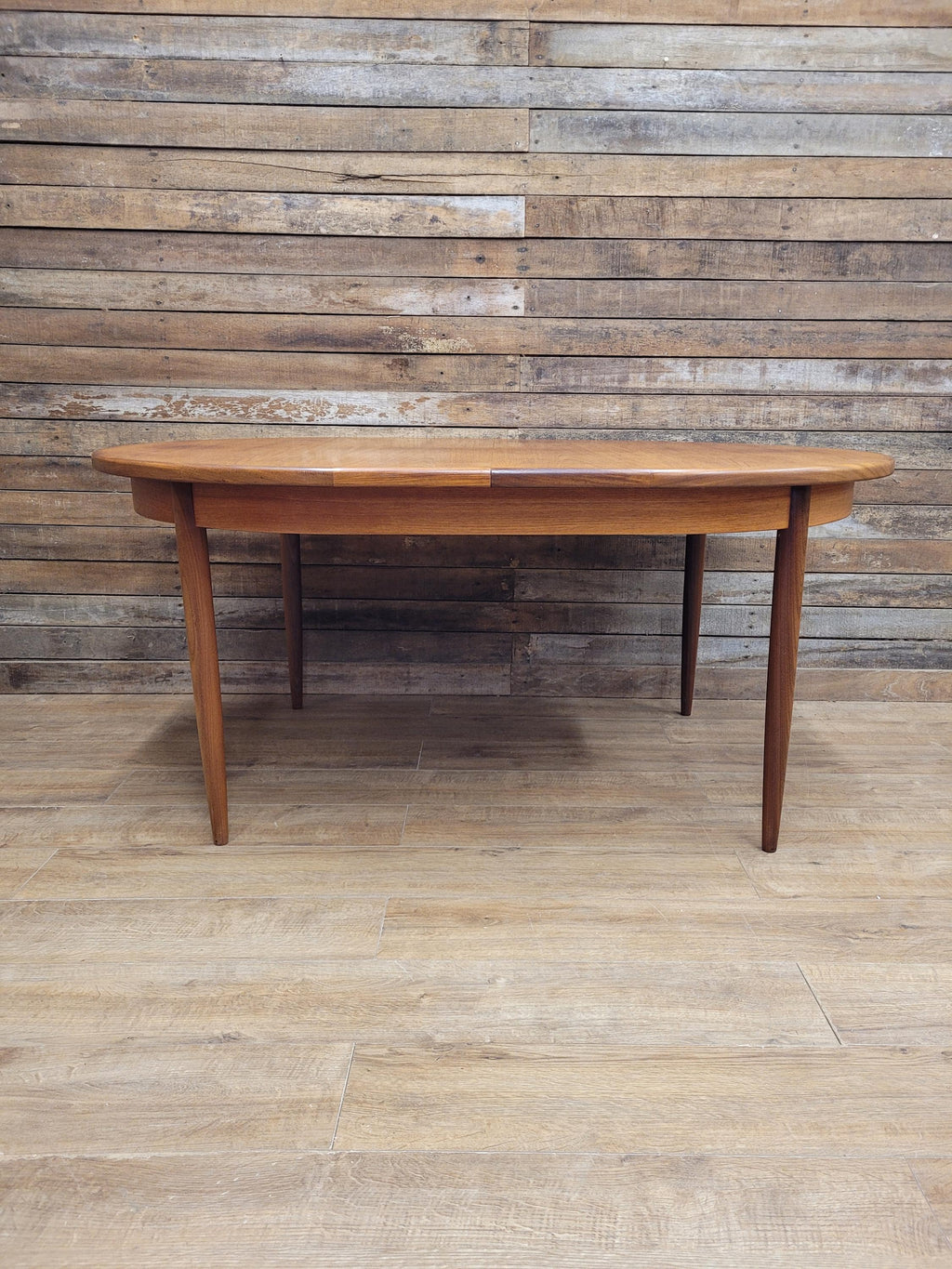 G Plan Fresco Dining Table Teak Mid Century Oval Extending Vintage