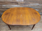 G Plan Fresco Dining Table Teak Mid Century Oval Extending Vintage