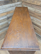 Victorian Oak Open Bookcase Antique Five Shelf Display Cabinet