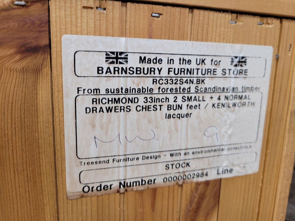 Barnsbury Pine Chest Of Drawers Scandinavian Timber Five Drawer