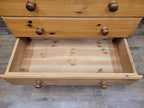 Barnsbury Pine Chest Of Drawers Scandinavian Timber Five Drawer