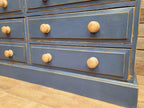 Pine Six Drawer Painted Dresser Sideboard Country Farmhouse Storage