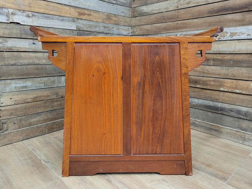 Hardwood Sideboard Cabinet Carved Two Drawer Two Door Cupboard