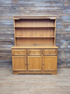 English Maid Welsh Dresser Kitchen Wooden Dresser Shelved Sideboard
