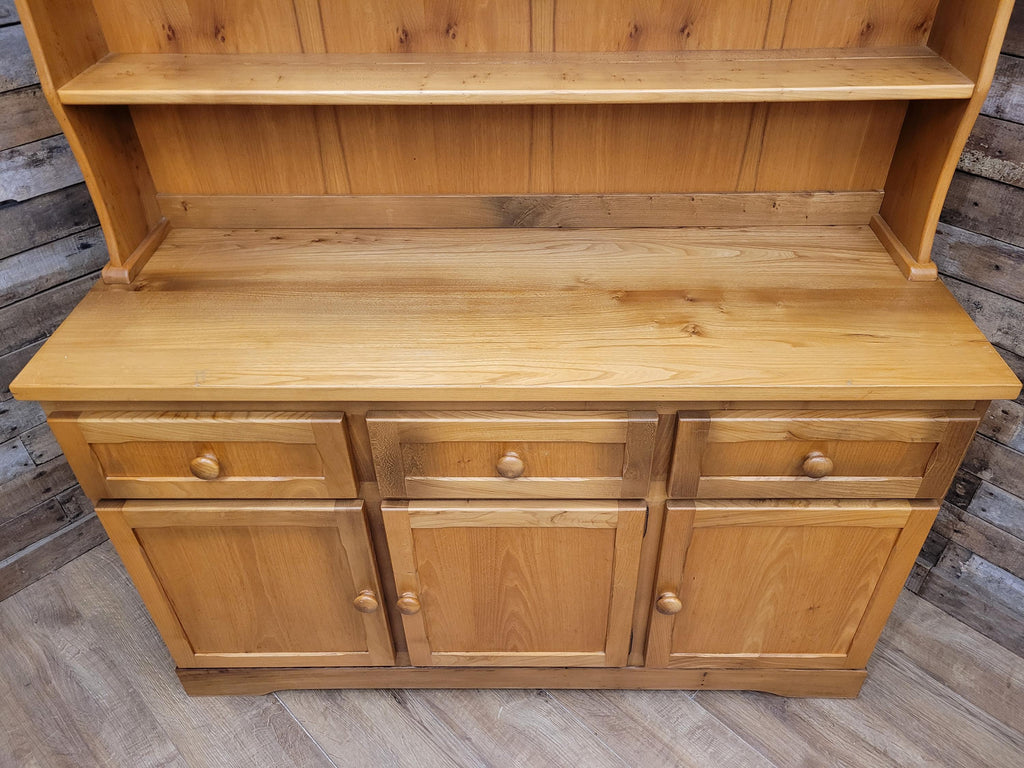 English Maid Welsh Dresser Kitchen Wooden Dresser Shelved Sideboard
