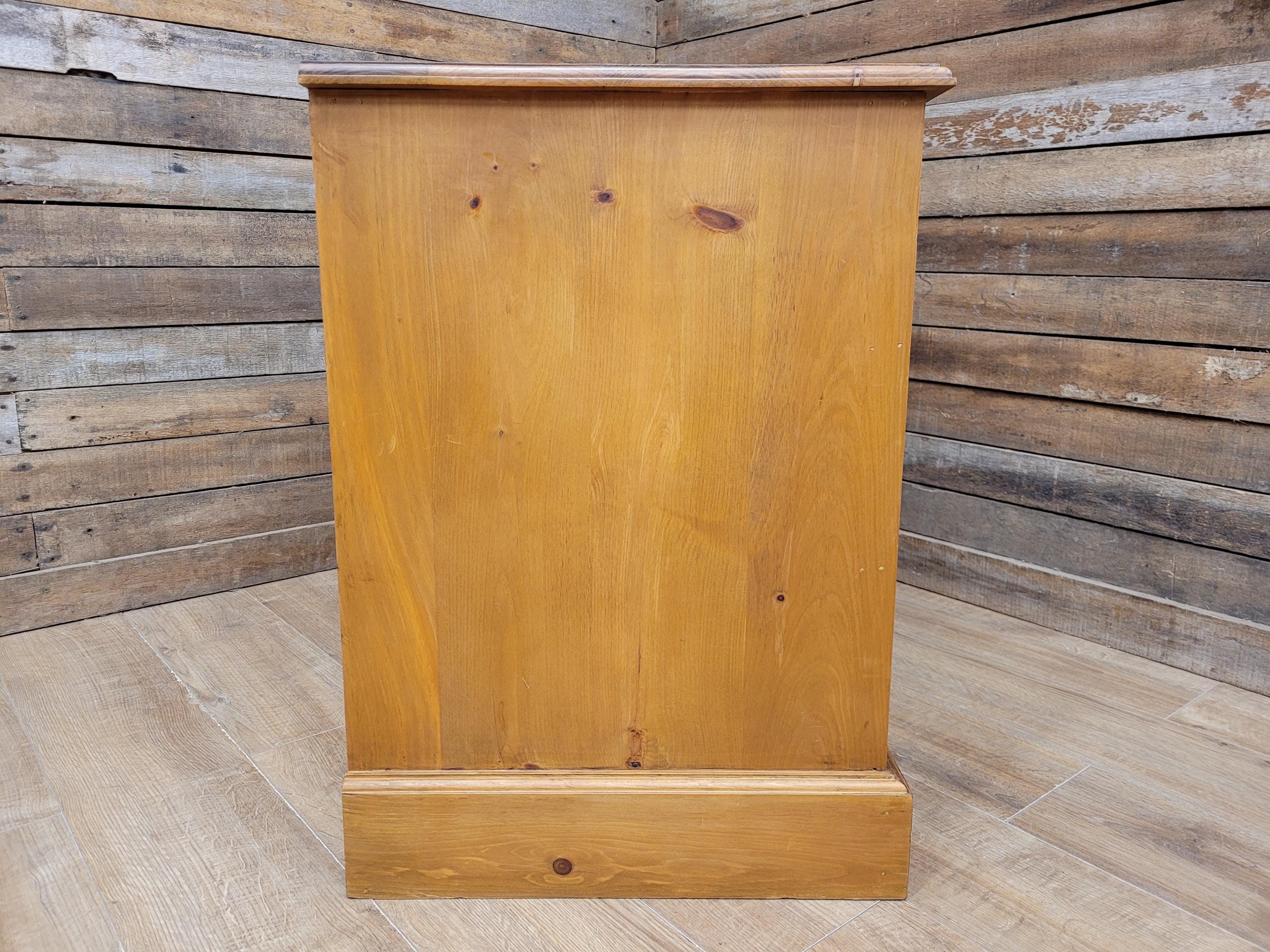 Pine Chest Of Drawers Country Style Four Drawer Bedroom Storage