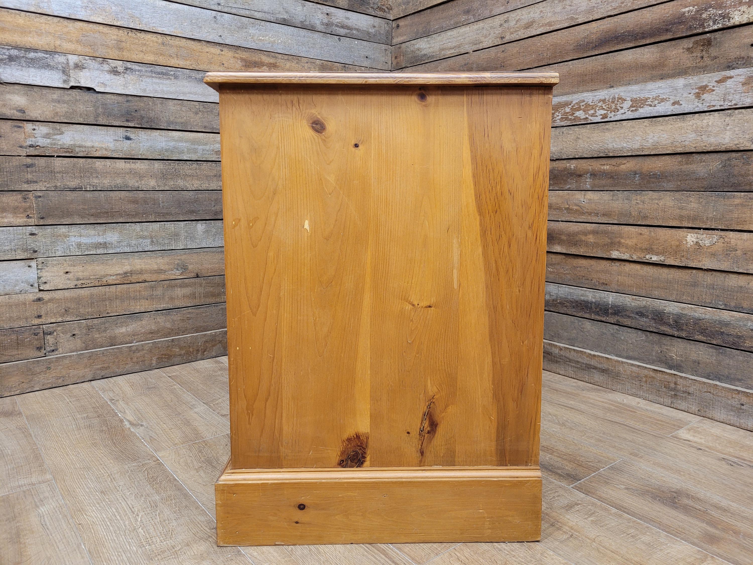 Pine Chest Of Drawers Country Style Four Drawer Bedroom Storage
