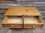 Pine Chest Of Drawers Country Style Four Drawer Bedroom Storage