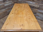 Pine Pedestal Desk Country Style Nine Drawer Home Office Writing Table