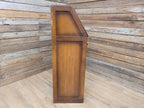 Vintage Jentique Glazed Bureau Desk Pigeon Hole Bookcase Mid Century Bureau