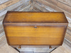 Vintage Jentique Glazed Bureau Desk Pigeon Hole Bookcase Mid Century Bureau