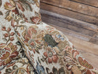 Parker Knoll Wingback Armchair Floral Upholstery Queen Anne Chair