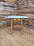Formica Drop Leaf Table Drawer Mid Century Kitchen Table MCM