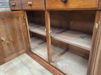 Pine Dresser Country Style Three Door Three Drawer Kitchen Cabinet
