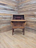 Edwardian Oak Bureau Arts Crafts Fall Front Writing Desk