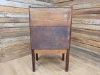 Edwardian Oak Bureau Arts Crafts Fall Front Writing Desk