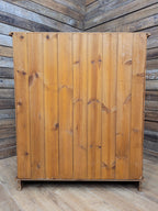 Pine Bookcase Adjustable Shelves Country Style Open Display Cabinet