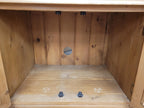 Pine Glazed Sideboard Cupboard Rustic Two Drawer Storage Cabinet
