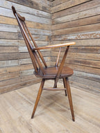 Ercol Goldsmith Elm Windsor Armchair Carver Mid Century Modern