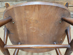 Ercol Goldsmith Elm Windsor Armchair Carver Mid Century Modern