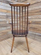 Ercol Goldsmith Elm Windsor Armchair Carver Mid Century Modern