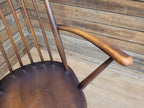 Ercol Goldsmith Elm Windsor Armchair Carver Mid Century Modern