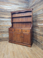 Pine Dresser Country Style Three Door Three Drawer Kitchen Cabinet