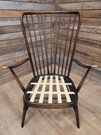 Ercol Model 478 High Back Armchair Windsor Grandfather Chair